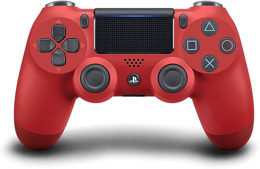 PS4 Controller Wireless DualShock #Red / Rot V2 [Sony]